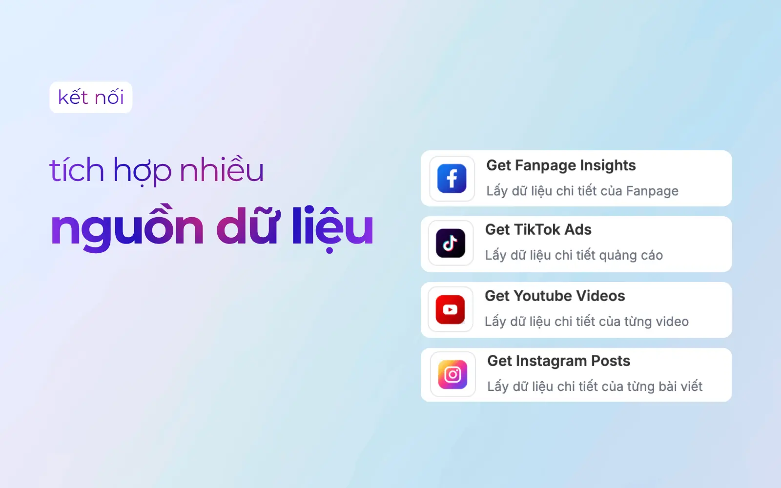 Tích hợp nhiều mguồn dữ liệu